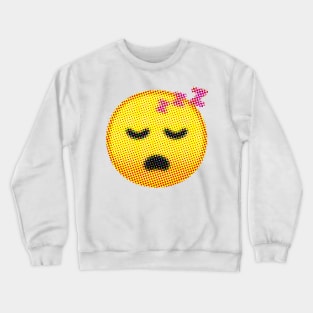 Emoji: Snoozing (Sleeping Face) Crewneck Sweatshirt